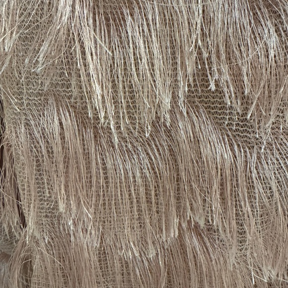 Chic Fringe Cardigan - Champagne Color - Picture 4 of 6